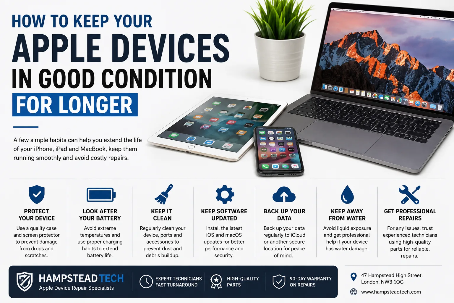 How to Keep Your Apple Devices in Good Condition for Longer