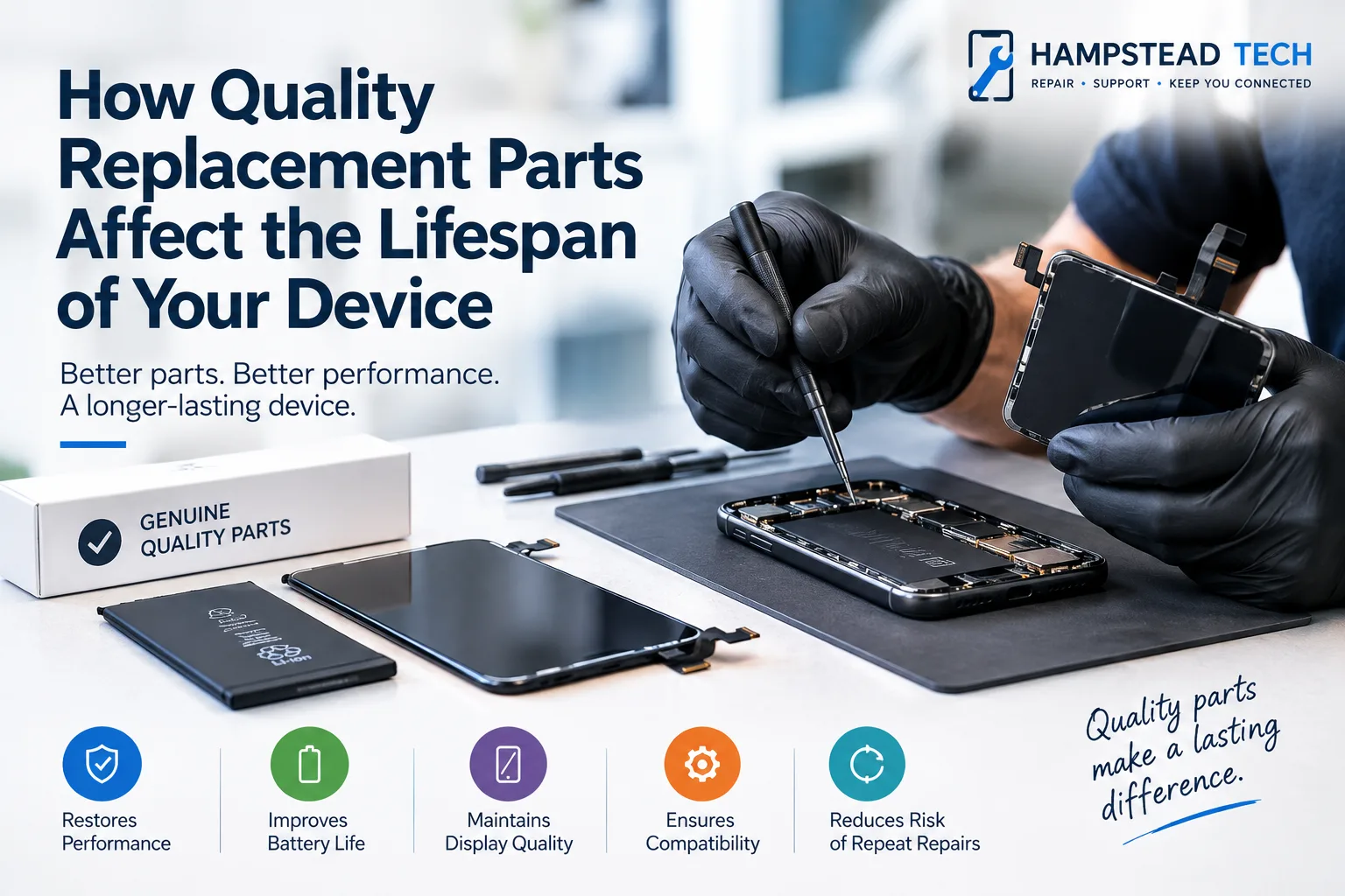 How Quality Replacement Parts Affect the Lifespan of Your Device
